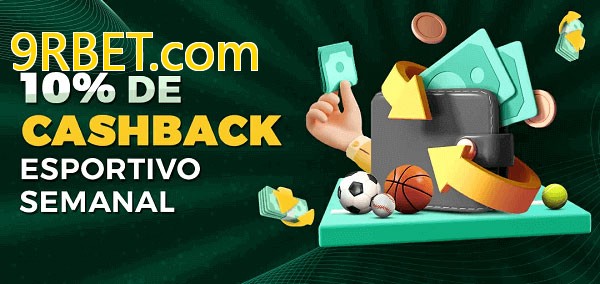 10% de bônus de cashback na 9RBET.com